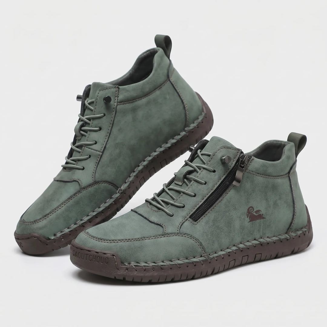 Women's Zip Up Walking Sneakers - Casual Shoes for Summer