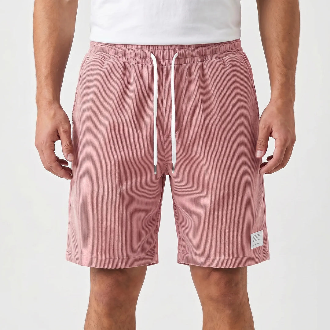 Men's Casual Drawstring Shorts - Relaxed Fit for Summer