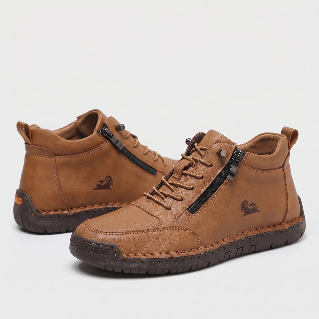 Women's Zip Up Walking Sneakers - Casual Shoes for Summer