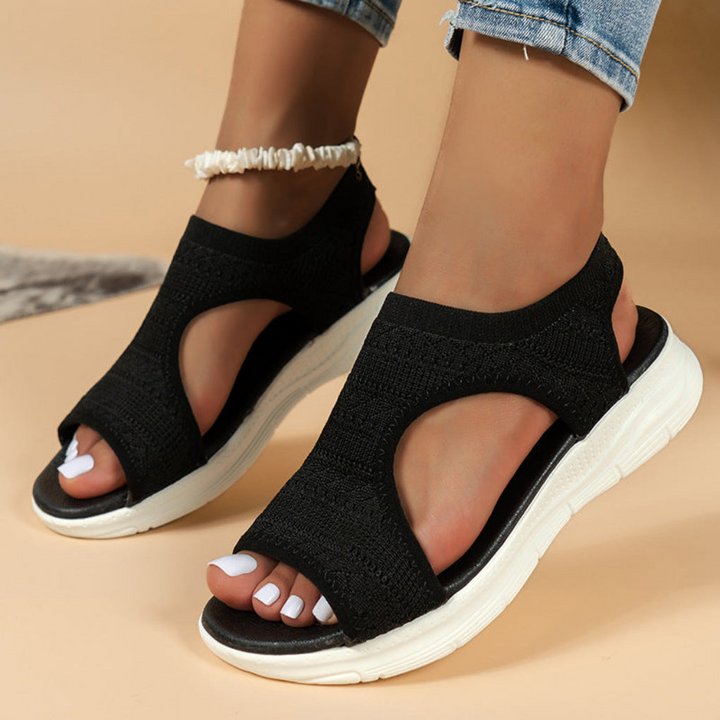 Women's Casual Walking Sandals - Open Toe for Summer