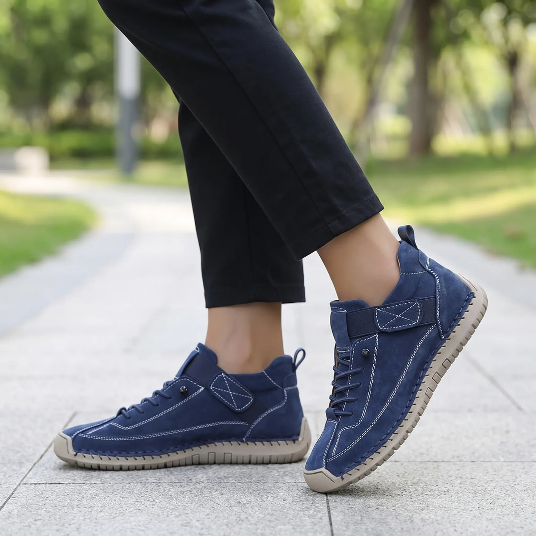 Women's Lace Up Walking Sneakers - Casual Shoes for Summer