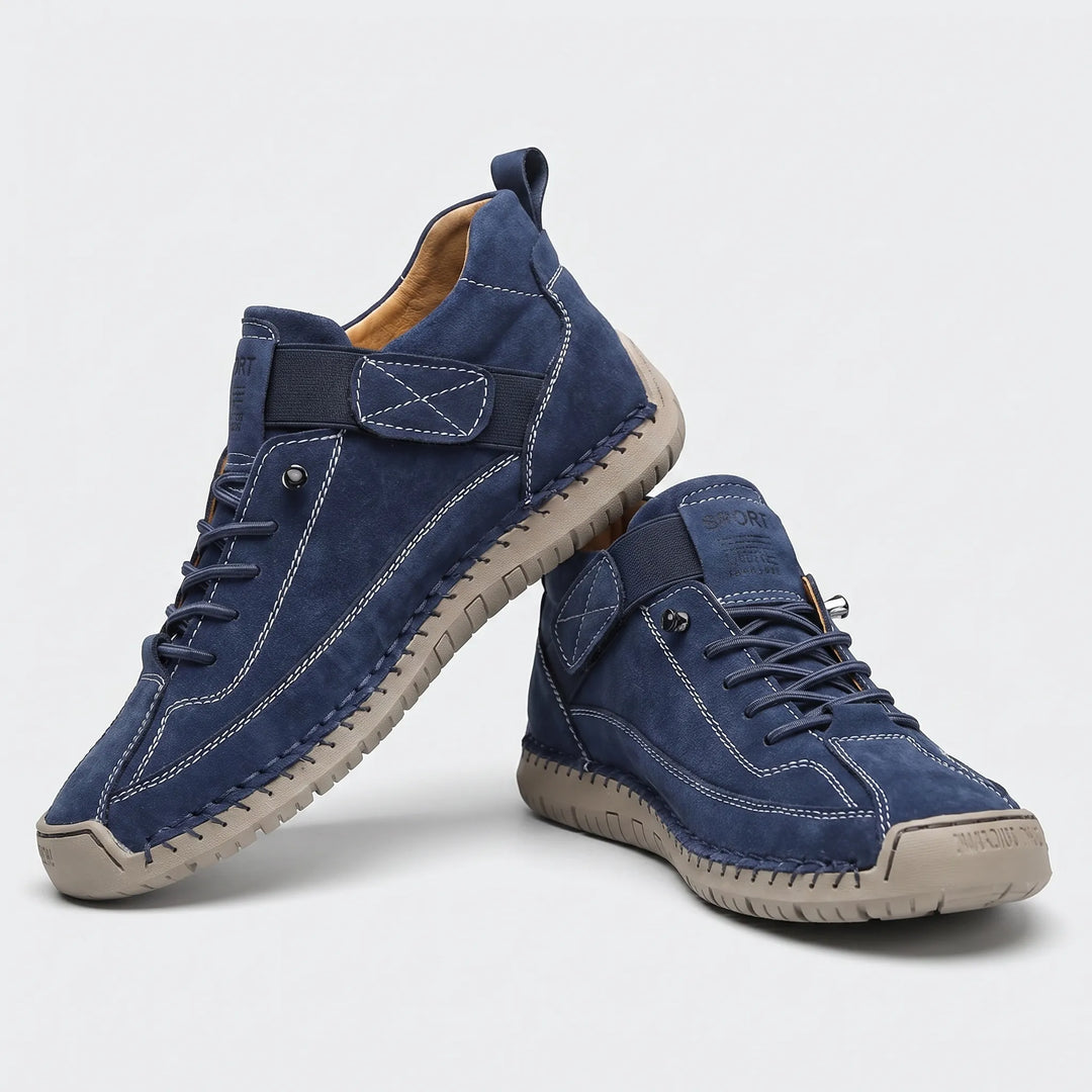 Women's Lace Up Walking Sneakers - Casual Shoes for Summer