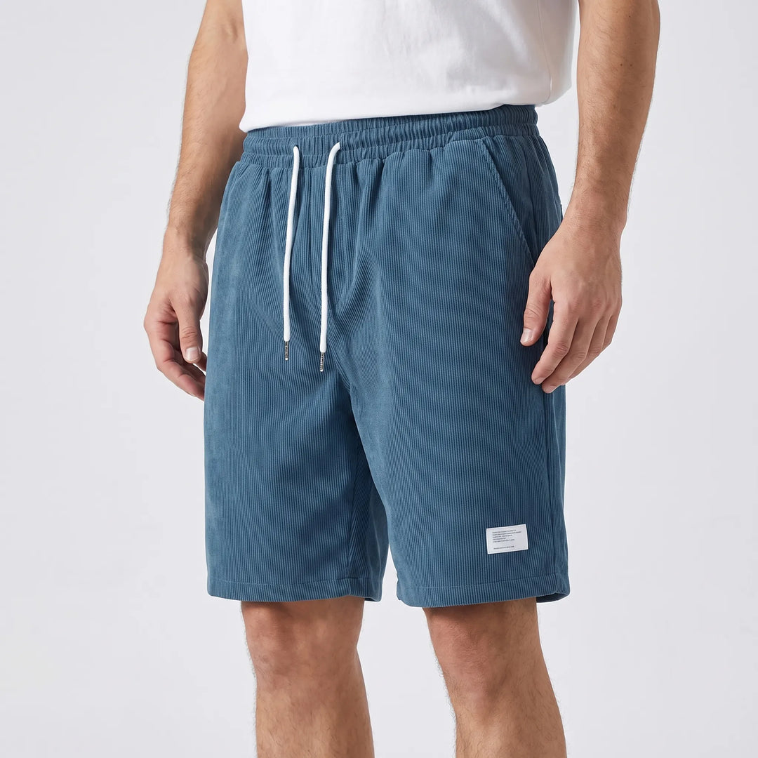 Men's Casual Drawstring Shorts - Relaxed Fit for Summer