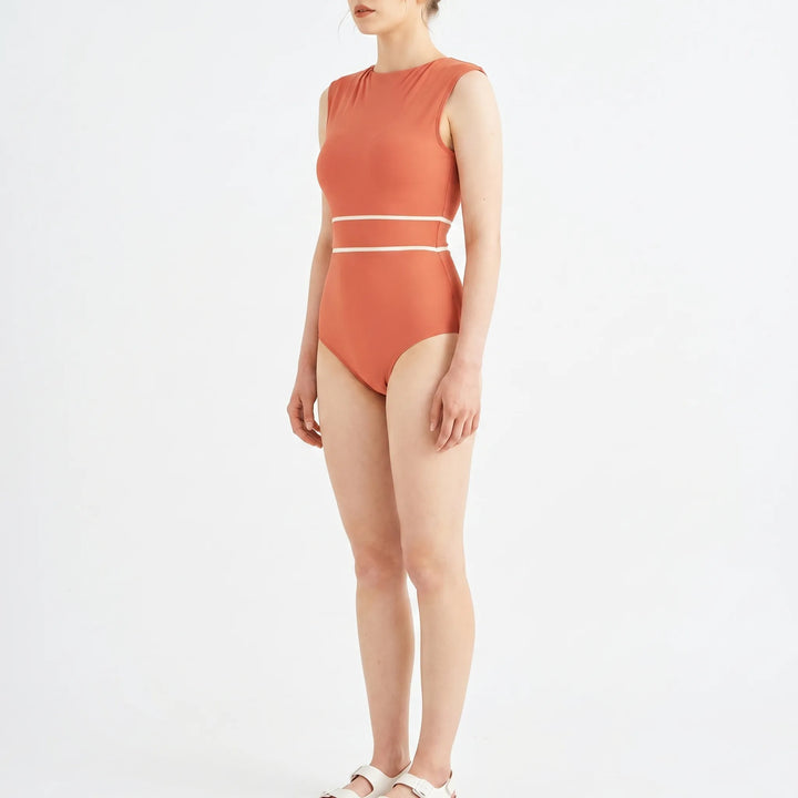 Women's One Piece Monokini Swimsuit - Summer Beach Bathing Suit