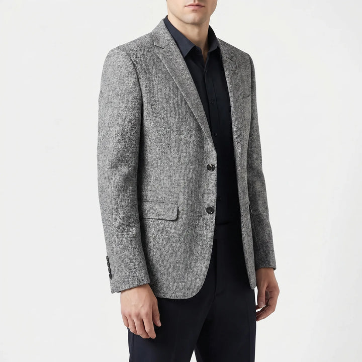 Men's Slim Fit Blazer - Smart Casual Jacket for Work