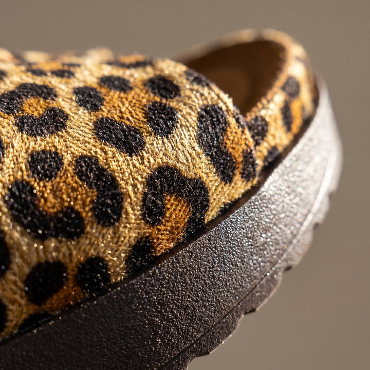 Women's Toe Loop Sandals - Platform Slides for Summer