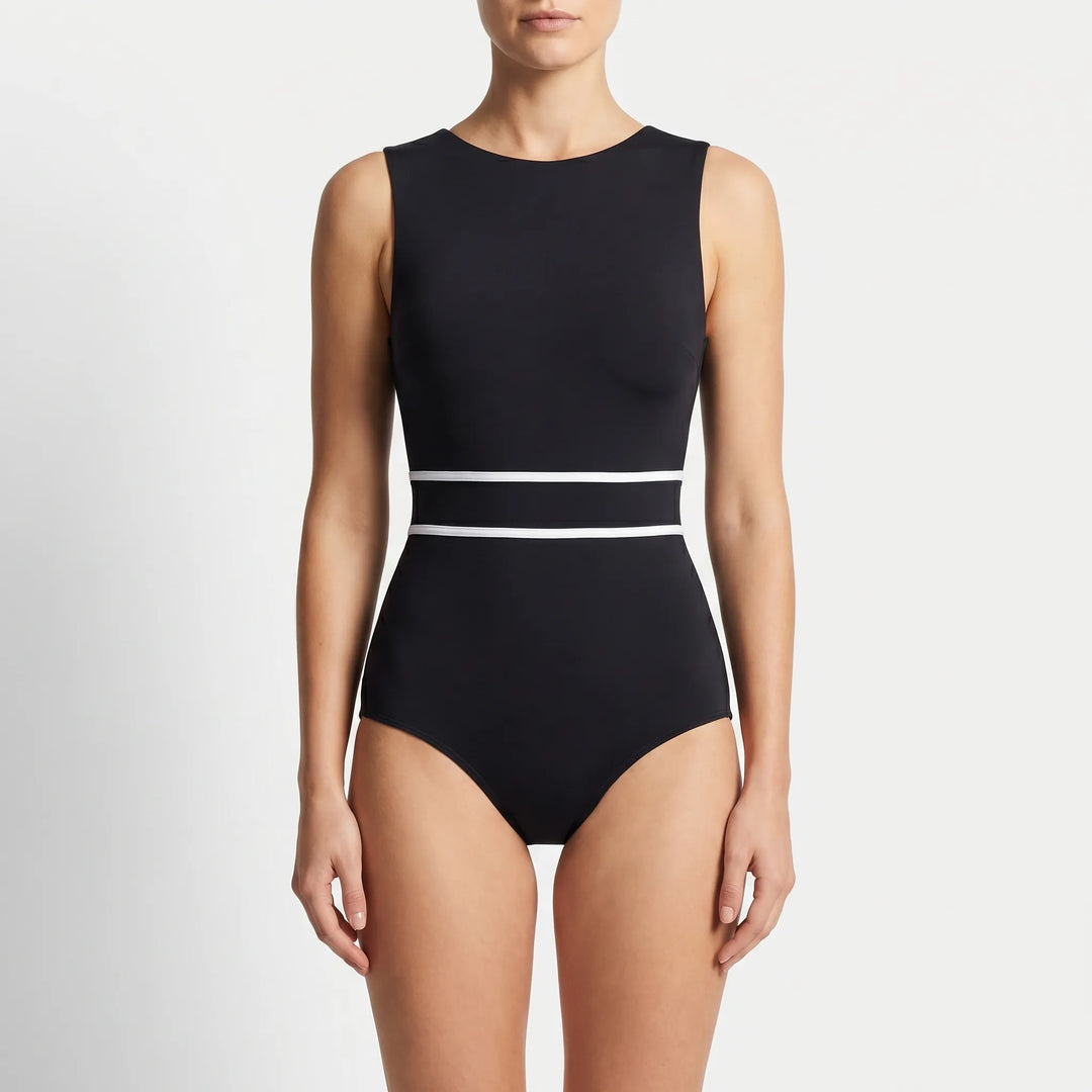 Women's One Piece Monokini Swimsuit - Summer Beach Bathing Suit