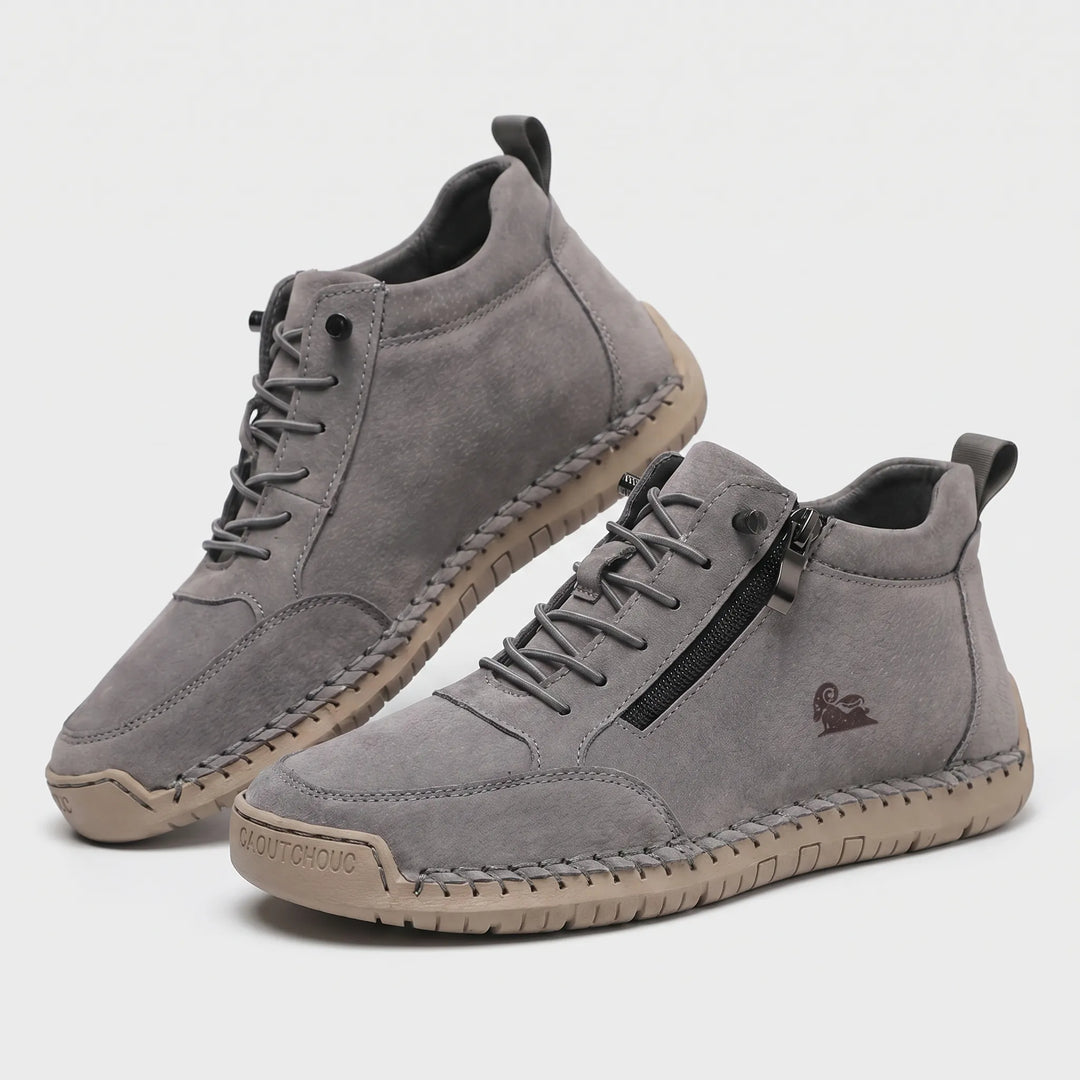 Women's Zip Up Walking Sneakers - Casual Shoes for Summer