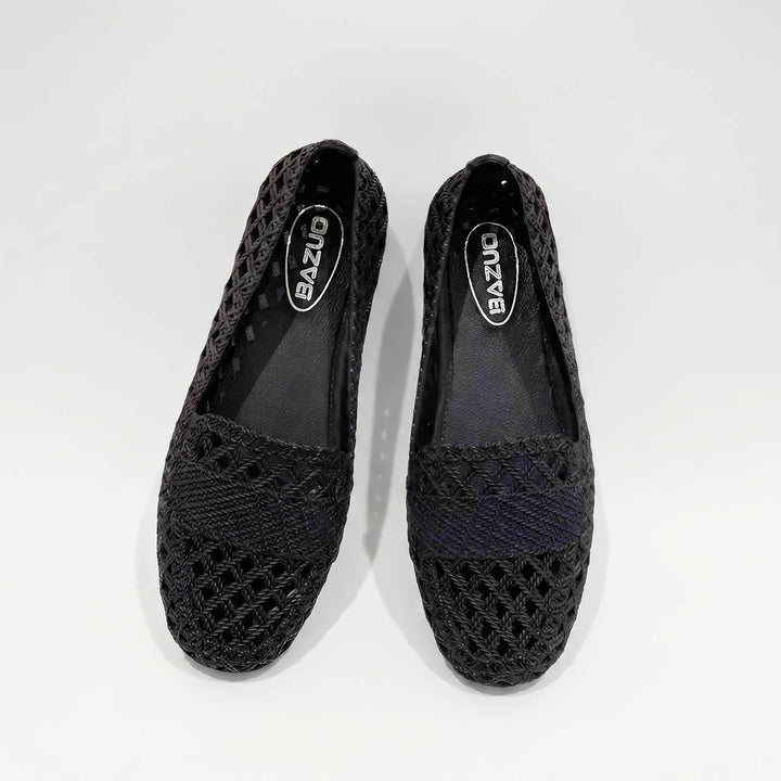 Women's Casual Slip On Flats - Breathable Cutout for Summer