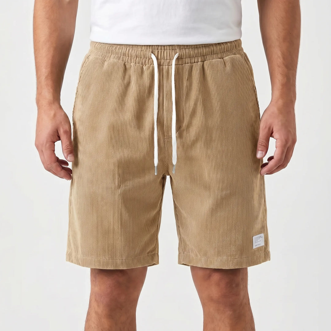 Men's Casual Drawstring Shorts - Relaxed Fit for Summer