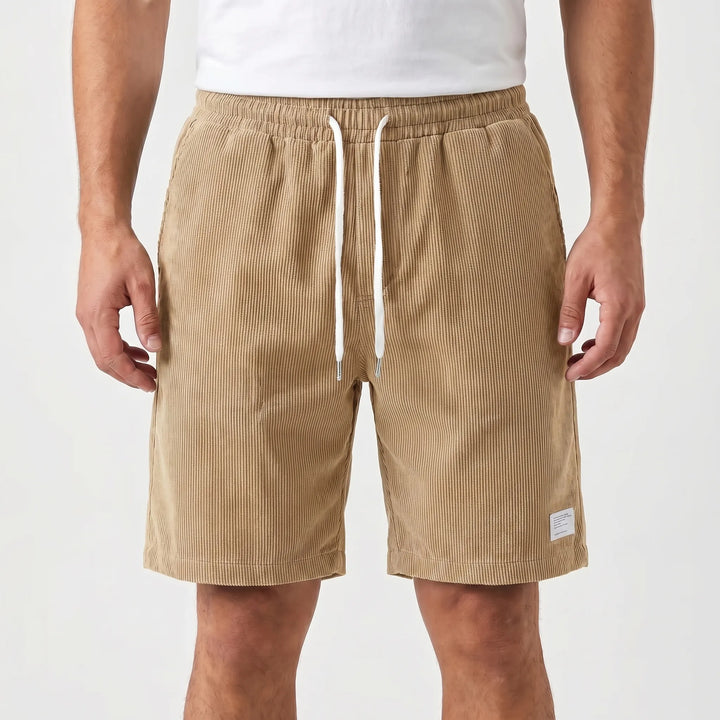 Men's Casual Drawstring Shorts - Relaxed Fit for Summer