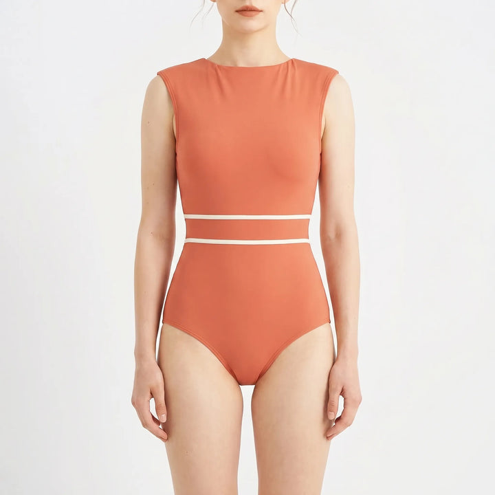 Women's One Piece Monokini Swimsuit - Summer Beach Bathing Suit