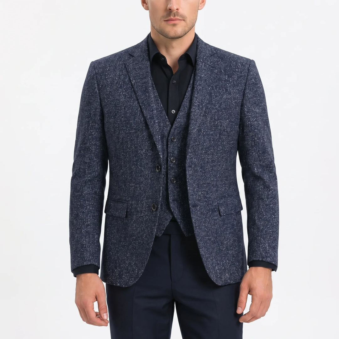 Men's Slim Fit Blazer - Smart Casual Jacket for Work