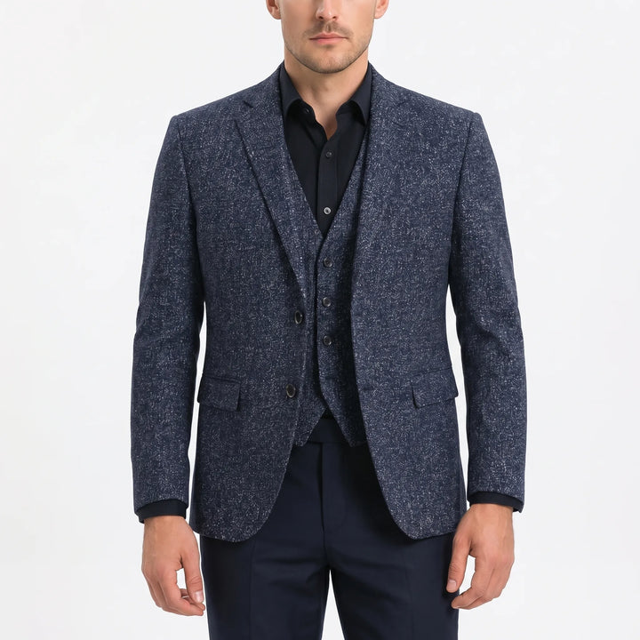 Men's Slim Fit Blazer - Smart Casual Jacket for Work