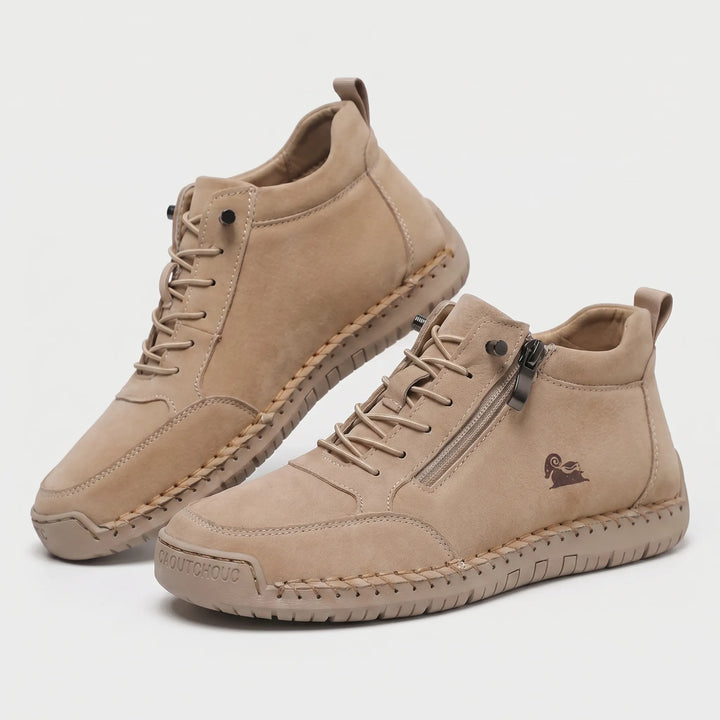 Women's Zip Up Walking Sneakers - Casual Shoes for Summer