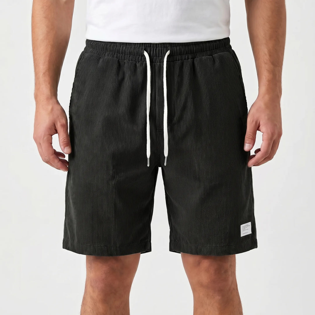 Men's Casual Drawstring Shorts - Relaxed Fit for Summer