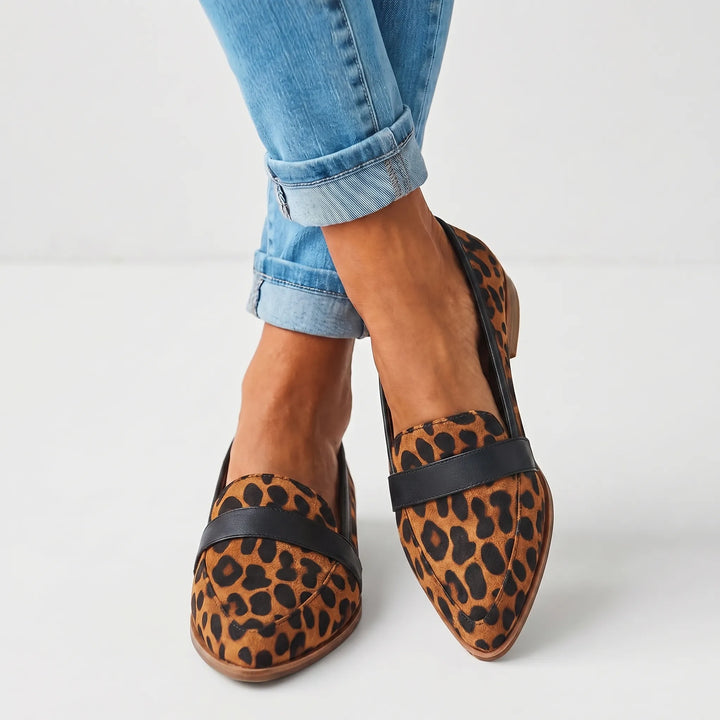 Women's Pointed Toe Loafers - Casual Slip On for Summer