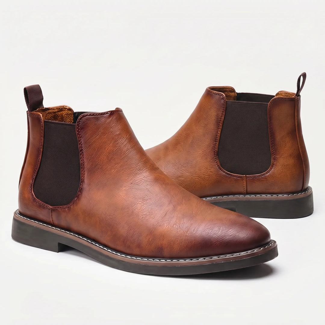Men's Chelsea Ankle Boots - Smart Casual for Work