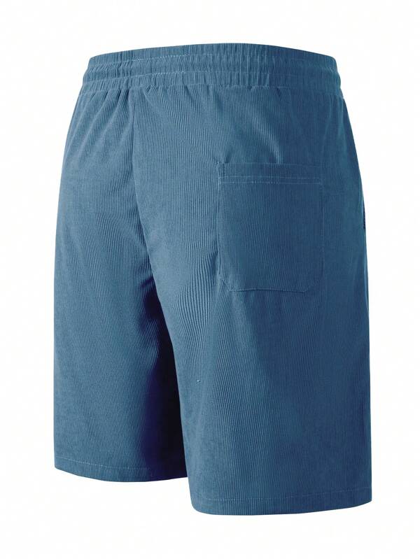 Men's Casual Drawstring Shorts - Relaxed Fit for Summer