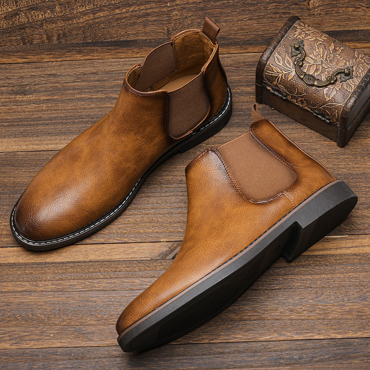 Men's Chelsea Ankle Boots - Smart Casual for Work