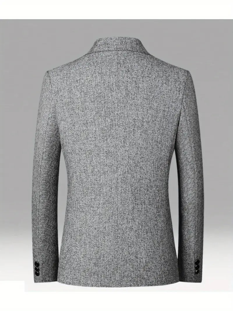 Men's Slim Fit Blazer - Smart Casual Jacket for Work
