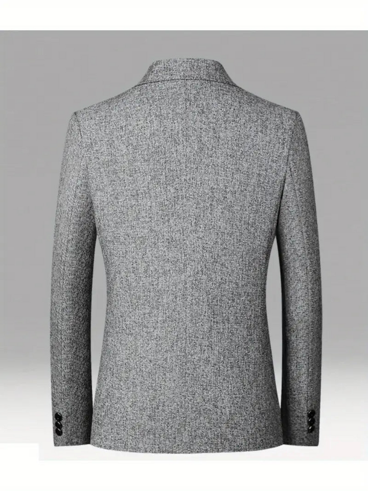 Men's Slim Fit Blazer - Smart Casual Jacket for Work